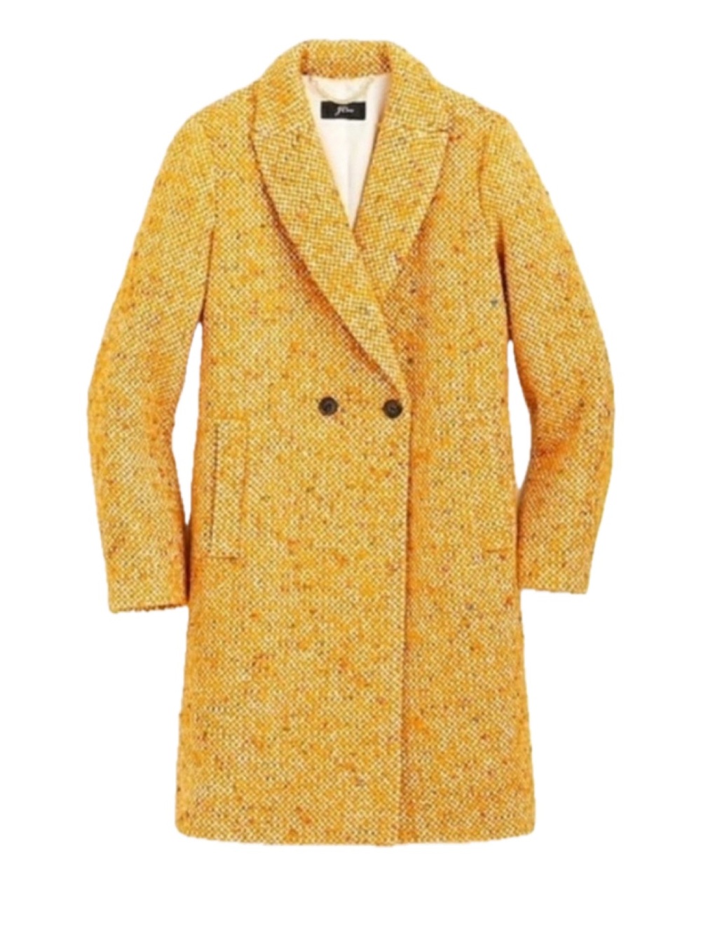 NWT J. Crew Women's Double-Breasted Wool Daphne Coat